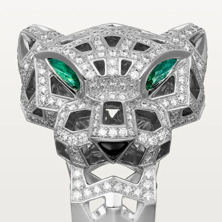 Panthère de Cartier ring, paved