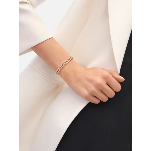 18kt SOLID HERMES LINK CHAIN 40.7CTW