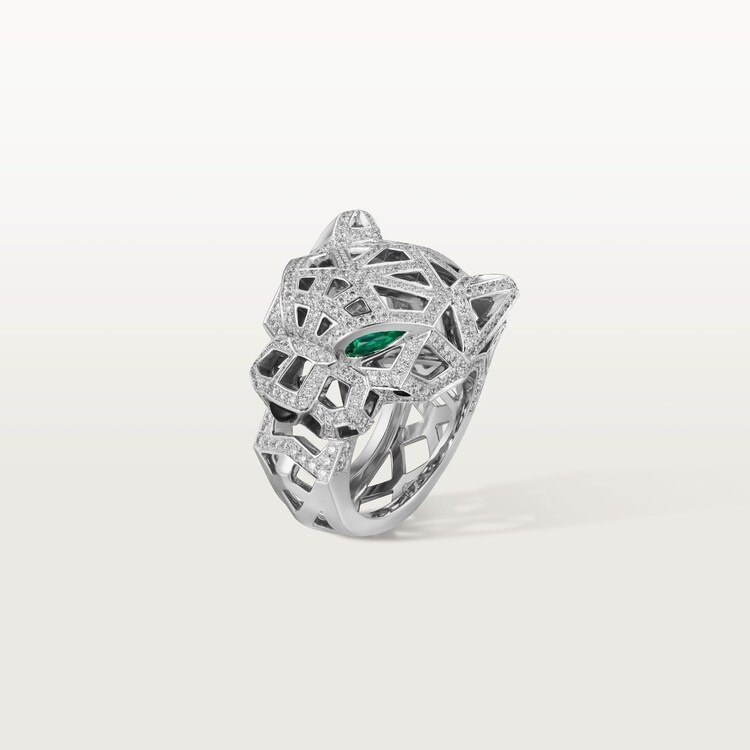Panthère de Cartier ring, paved